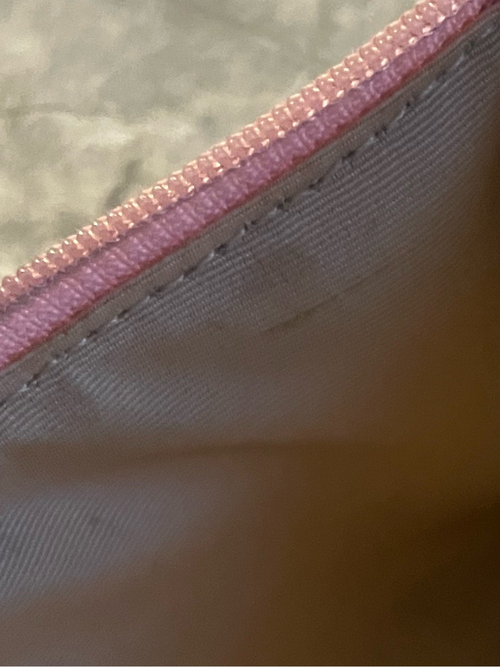 Coach Pink Pebbled Leather Shoulder Bag - Picture 6 of 6